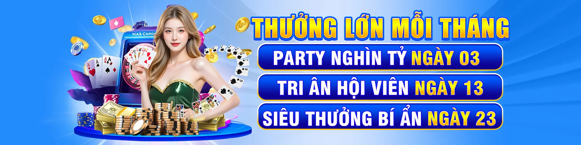 Hình ảnh tổng quan các chương trình khuyến mãi hấp dẫn tại 789w48